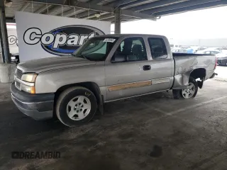 2005 Chevrolet Silverado 1500 LS with VIN 2GCEC19T951216196, listed as a Copart auction lot 54200065 with 126,300 mi miles and Salvage Title. Bid and sale history available at DreamBid. Image 1.