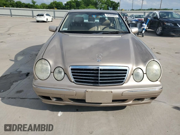 2001 Mercedes-Benz E-Class with VIN WDBJF65J41B317646, listed as a Copart auction lot 54506865 with 138,578 mi miles and Clean Title. Bid and sale history available at carsss.com. Image 5.