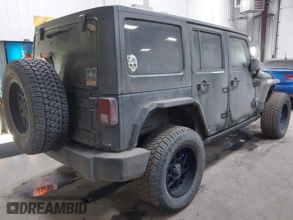 2018 Jeep Wrangler JK Unlimited Sport with VIN 1C4BJWDG0JL867687, listed as a IAAI auction lot 41426838 with 78,116 mi miles. Bid and sale history available at carsss.com. Image 4.