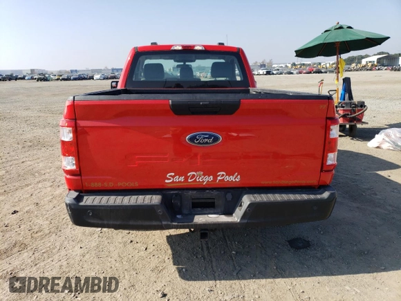 2021 Ford F-150 XL z VIN 1FTMF1CP3MKD82677, wystawiony jako Copart lot #82826014 z przebiegiem 98 441 mil mil oraz Szkoda całkowita • Salvage title. Historia ofert i sprzedaży dostępna na DreamBid. Obrazek 6.