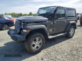 2018 Jeep Wrangler Sport S с VIN 1C4GJXAG7JW242430, выставлен на аукционе Copart как лот 52570545 с пробегом 63 314 миль миль и Списание • Salvage title. История ставок и продаж доступна на DreamBid. Изображение 1.