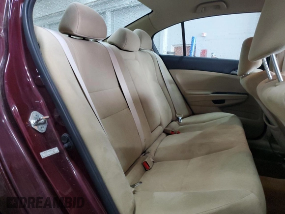 2011 Honda Accord LX with VIN 1HGCP2F38BA144867, listed as a Copart auction lot 58388065 with 130,413 mi miles and Salvage title. Bid and sale history available at DreamBid. Image 10.