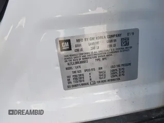 2020 Chevrolet Trax LT with VIN KL7CJLSB9LB005813, listed as a IAAI auction lot 41802888 with 31,212 mi miles and . Bid and sale history available at DreamBid. Image 9.
