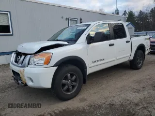 2013 Nissan Titan SV with VIN 1N6AA0EC4DN312512, listed as a Copart auction lot 83015714 with 183,015 mi miles and Salvage title. Bid and sale history available at DreamBid. Image 1.