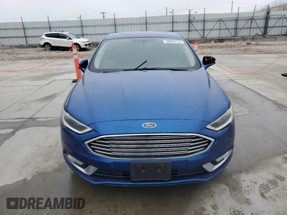 2017 Ford Fusion Titanium with VIN 3FA6P0SU7HR264551, listed as a Copart auction lot 50689735 with 90,367 mi miles and Salvage title. Bid and sale history available at DreamBid. Image 5.