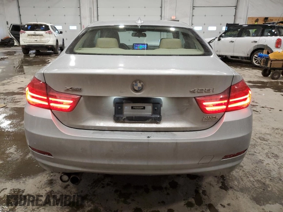 2014 BMW 4 Series 428i xDrive with VIN WBA3N9C58EK245647, listed as a Copart auction lot 44729505 with 45,383 mi miles and Non Repairable. Bid and sale history available at carsss.com. Image 6.