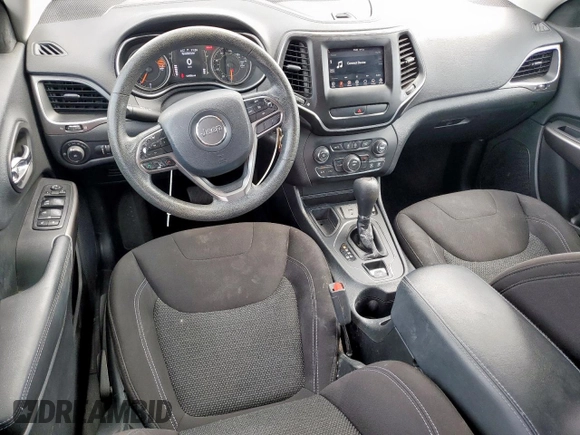 2019 Jeep Cherokee Latitude with VIN 1C4PJLCB6KD264183, listed as a Copart auction lot 64871745 with 121,556 mi miles and Salvage title. Bid and sale history available at DreamBid. Image 8.