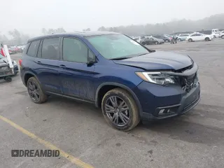 2021 Honda Passport EX-L with VIN 5FNYF8H5XMB014219, listed as a IAAI auction lot 41426454 with 110,285 mi miles and . Bid and sale history available at DreamBid. Image 1.
