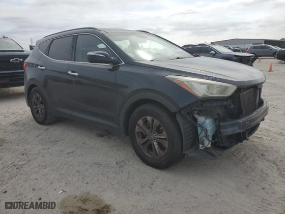2014 Hyundai Santa Fe Sport with VIN 5XYZU3LB5EG148401, listed as a Copart auction lot 88605725 with 141,628 mi miles and Salvage Title. Bid and sale history available at carsss.com. Image 4.