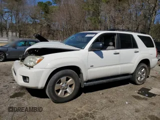 2007 Toyota 4Runner SR5 with VIN JTEZU14R178066641, listed as a Copart auction lot 49242045 with 218,905 mi miles and Salvage Title. Bid and sale history available at carsss.com. Image 1.