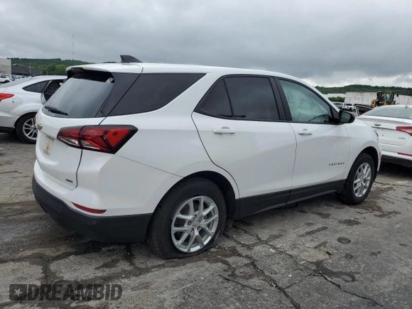 2022 Chevrolet Equinox LS z VIN 3GNAXSEV2NS228086, wystawiony jako Copart lot #56217415 z przebiegiem 193 756 mil mil oraz Szkoda całkowita • Salvage title. Historia ofert i sprzedaży dostępna na DreamBid. Obrazek 3.