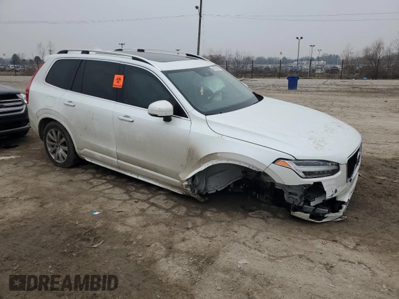 2017 Volvo XC90 Momentum with VIN YV4A22PK5H1132580, listed as a Copart auction lot 45276535 with Not Provided miles and Salvage Title. Bid and sale history available at carsss.com. Image 4.