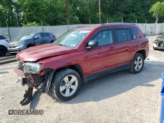2016 Jeep Compass Sport with VIN 1C4NJDBB3GD722882, listed as a Copart auction lot 62368765 with Not provided miles and Salvage title. Bid and sale history available at DreamBid. Image 1.