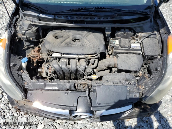 2012 Hyundai Elantra GLS PZEV with VIN 5NPDH4AE5CH129791, listed as a Copart auction lot 53077695 with 143,711 mi miles and Clean Title. Bid and sale history available at carsss.com. Image 11.