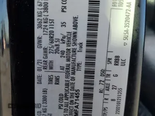 2021 Ford F-150 XL z VIN 1FTEW1C80MFA71455, wystawiony jako Copart lot #42355025 z przebiegiem Nie podano mil oraz Czysty tytuł • Clean title. Historia ofert i sprzedaży dostępna na DreamBid. Obrazek 12.