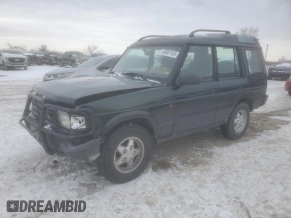 1996 Land Rover Discovery SD z VIN SALJY1243TA190869, wystawiony jako Copart lot #45007455 z przebiegiem 97 302 mil mil oraz Szkoda całkowita • Salvage title. Historia ofert i sprzedaży dostępna na DreamBid. Obrazek 1.