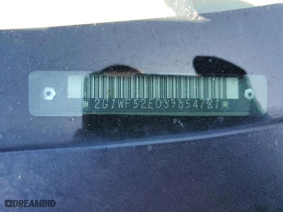2003 Chevrolet Impala with VIN 2G1WF52E039354781, listed as a Copart auction lot 45527135 with 169,687 mi miles and Salvage Title. Bid and sale history available at carsss.com. Image 13.