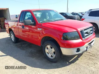 2007 Ford F-150 XL with VIN 1FTRF122X7KC43808, listed as a IAAI auction lot 41771505 with 180,230 mi miles. Bid and sale history available at carsss.com. Image 1.