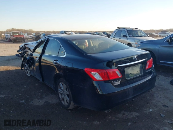 2009 Lexus ES 350 with VIN JTHBJ46G592305155, listed as a IAAI auction lot 41757976 with 170,059 mi miles. Bid and sale history available at carsss.com. Image 3.