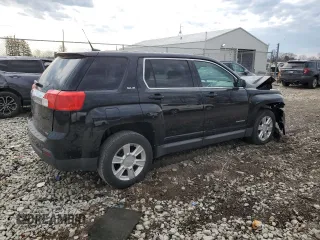 2012 GMC Terrain SLE-1 with VIN 2GKALMEK5C6168195, listed as a Copart auction lot 50909545 with 135,730 mi miles and Salvage Title. Bid and sale history available at carsss.com. Image 3.