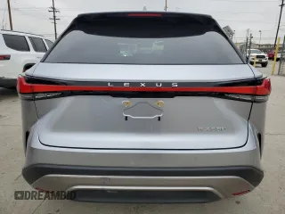 2024 Lexus RX with VIN 2T2BAMBA0RC049779, listed as a Copart auction lot 55129975 with 2,560 mi miles and Salvage Title. Bid and sale history available at carsss.com. Image 6.