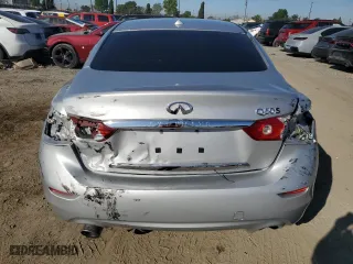 2017 Infiniti Q50 Red Sport 400 with VIN JN1FV7AP8HM850207, listed as a Copart auction lot 54381875 with 67,271 mi miles and Salvage Title. Bid and sale history available at carsss.com. Image 6.