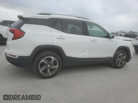 2021 GMC Terrain SLT with VIN 3GKALVEV9ML333968, listed as a Copart auction lot 51508565 with 88,505 mi miles and Salvage Title. Bid and sale history available at DreamBid. Image 3.