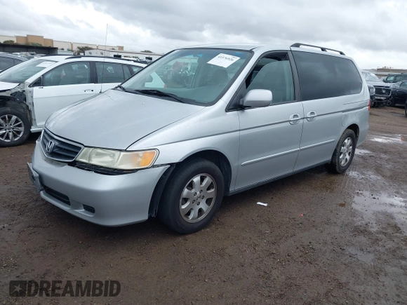 2003 Honda Odyssey EX-L z VIN 5FNRL18033B096575, wystawiony jako IAAI lot #41576926 z przebiegiem 210 932 mil mil oraz . Historia ofert i sprzedaży dostępna na DreamBid. Obrazek 2.