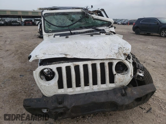 2022 Jeep Wrangler Sport S with VIN 1C4GJXAG3NW151208, listed as a Copart auction lot 51785434 with Not provided miles and Non repairable. Bid and sale history available at DreamBid. Image 5.