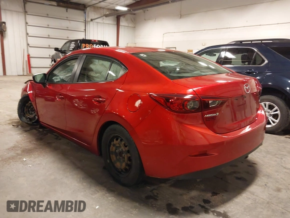 2018 Mazda 3 Sport with VIN 3MZBN1U77JM159875, listed as a IAAI auction lot 41742480 with 126,216 mi miles and . Bid and sale history available at DreamBid. Image 3.