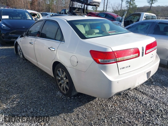 2012 Lincoln MKZ with VIN 3LNHL2GC3CR804525, listed as a IAAI auction lot 41511927 with 162,462 mi miles. Bid and sale history available at carsss.com. Image 3.