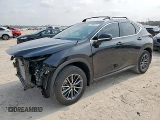 2025 Lexus NX 250 z VIN 2T2ADCAZ2SC022917, wystawiony jako Copart lot #57884435 z przebiegiem 5 740 mil mil oraz Szkoda całkowita • Salvage title. Historia ofert i sprzedaży dostępna na DreamBid. Obrazek 1.