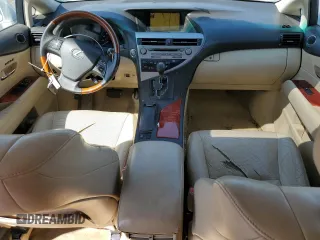 2010 Lexus RX 350 with VIN JTJZK1BA3A2405351, listed as a Copart auction lot 49899135 with 258,225 mi miles and Salvage Title. Bid and sale history available at DreamBid. Image 8.