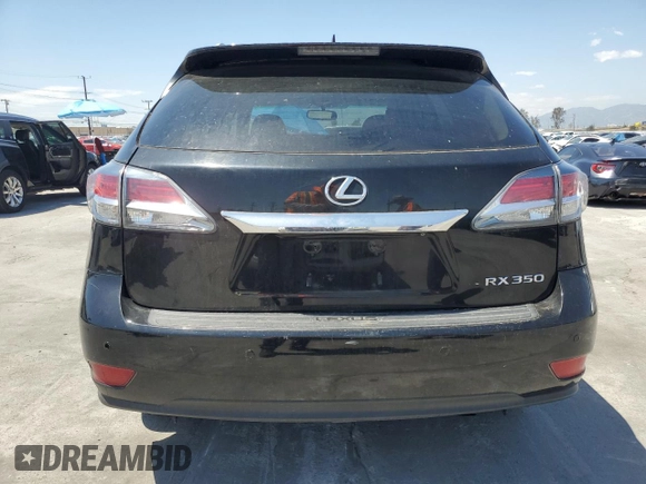 2015 Lexus RX 350 with VIN 2T2ZK1BA6FC184402, listed as a Copart auction lot 54926635 with 179,881 mi miles and Salvage Title. Bid and sale history available at DreamBid. Image 6.
