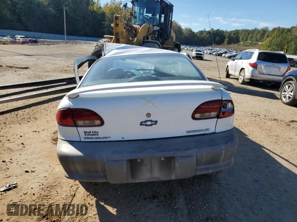 1997 Chevrolet Cavalier with VIN 1G1JC1241VM157983, listed as a Copart auction lot 76581444 with 0 mi miles and Salvage Title. Bid and sale history available at carsss.com. Image 6.