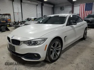 2015 BMW 4 Series 428i xDrive with VIN WBA3N5C5XFK198616, listed as a Copart auction lot 46233195 with 78,658 mi miles and Salvage Title. Bid and sale history available at carsss.com. Image 1.