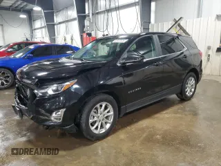 2021 Chevrolet Equinox LT z VIN 2GNAXUEV1M6120678, wystawiony jako Copart lot #52547635 z przebiegiem 75 820 mil mil oraz Szkoda całkowita • Salvage title. Historia ofert i sprzedaży dostępna na DreamBid. Obrazek 1.