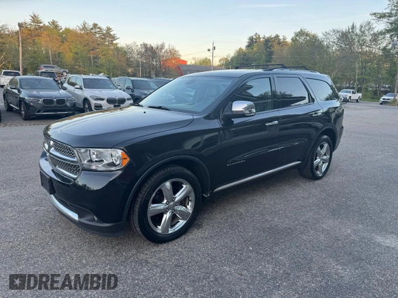 2012 Dodge Durango Citadel z VIN 1C4SDJET1CC205450, wystawiony jako Copart lot #57361605 z przebiegiem 222 079 mil mil oraz Czysty tytuł • Clean title. Historia ofert i sprzedaży dostępna na DreamBid. Obrazek 2.