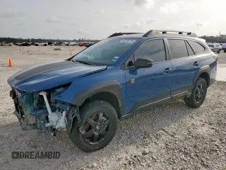 2024 Subaru Outback Wilderness с VIN 4S4BTGSD8R3190498, выставлен на аукционе Copart как лот 56703775 с пробегом 31 376 миль миль и Списание • Salvage title. История ставок и продаж доступна на DreamBid. Изображение 1.