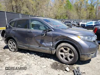 2017 Honda CR-V EX-L with VIN 2HKRW2H88HH672690, listed as a Copart auction lot 53306295 with 62,073 mi miles and Salvage Title. Bid and sale history available at carsss.com. Image 4.