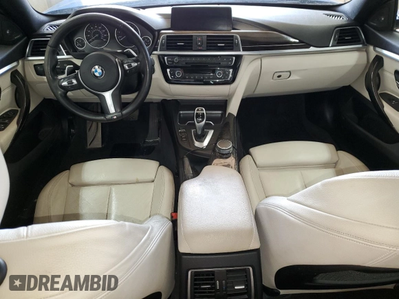 2018 BMW 4 Series 430i xDrive with VIN WBA4J3C56JBG91824, listed as a Copart auction lot 88865135 with 103,927 mi miles and Salvage Title. Bid and sale history available at DreamBid. Image 8.
