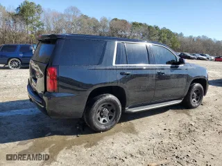 2018 Chevrolet Tahoe Commercial with VIN 1GNLCDEC6JR271180, listed as a Copart auction lot 43010395 with 141,527 mi miles and Salvage Title. Bid and sale history available at carsss.com. Image 3.