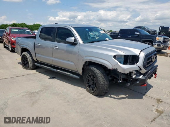 2021 Toyota Tacoma SR with VIN 5TFAX5GN2MX193408, listed as a Copart auction lot 57610355 with 51,557 mi miles and Salvage title. Bid and sale history available at DreamBid. Image 4.