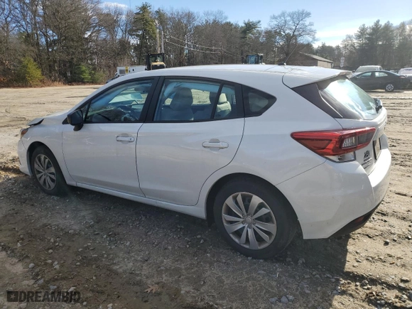 2023 Subaru Impreza with VIN 4S3GTAA61P1713587, listed as a Copart auction lot 85115344 with 15,337 mi miles and Salvage Title. Bid and sale history available at carsss.com. Image 2.