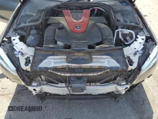 2021 Mercedes-Benz C 43 AMG with VIN W1KWF6EBXMR617497, listed as a Copart auction lot 61688875 with 63,405 mi miles and Salvage title. Bid and sale history available at DreamBid. Image 11.
