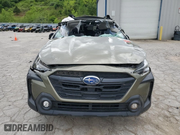 2023 Subaru Outback Onyx with VIN 4S4BTALCXP3186730, listed as a Copart auction lot 58182195 with Not provided miles and Salvage title. Bid and sale history available at DreamBid. Image 5.