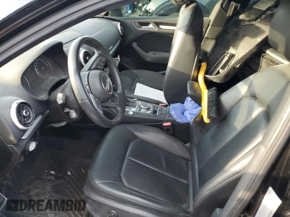 2019 Audi A3 Sedan Premium with VIN WAUBEGFF5K1018194, listed as a Copart auction lot 69603104 with 33,547 mi miles and Non Repairable. Bid and sale history available at carsss.com. Image 7.