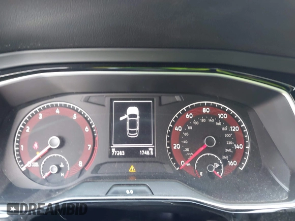 2019 Volkswagen Jetta GLI S with VIN 3VW5T7BU9KM142379, listed as a IAAI auction lot 42056617 with 77,283 mi miles and . Bid and sale history available at DreamBid. Image 7.