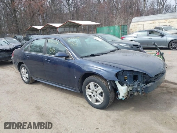 2010 Chevrolet Impala LS with VIN 2G1WA5EK0A1130681, listed as a IAAI auction lot 41777168 with 103,916 mi miles and . Bid and sale history available at DreamBid. Image 1.