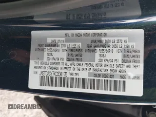 2019 Mazda CX-9 Touring with VIN JM3TCACY7K0334175, listed as a IAAI auction lot 42274697 with 39,751 mi miles and . Bid and sale history available at DreamBid. Image 9.